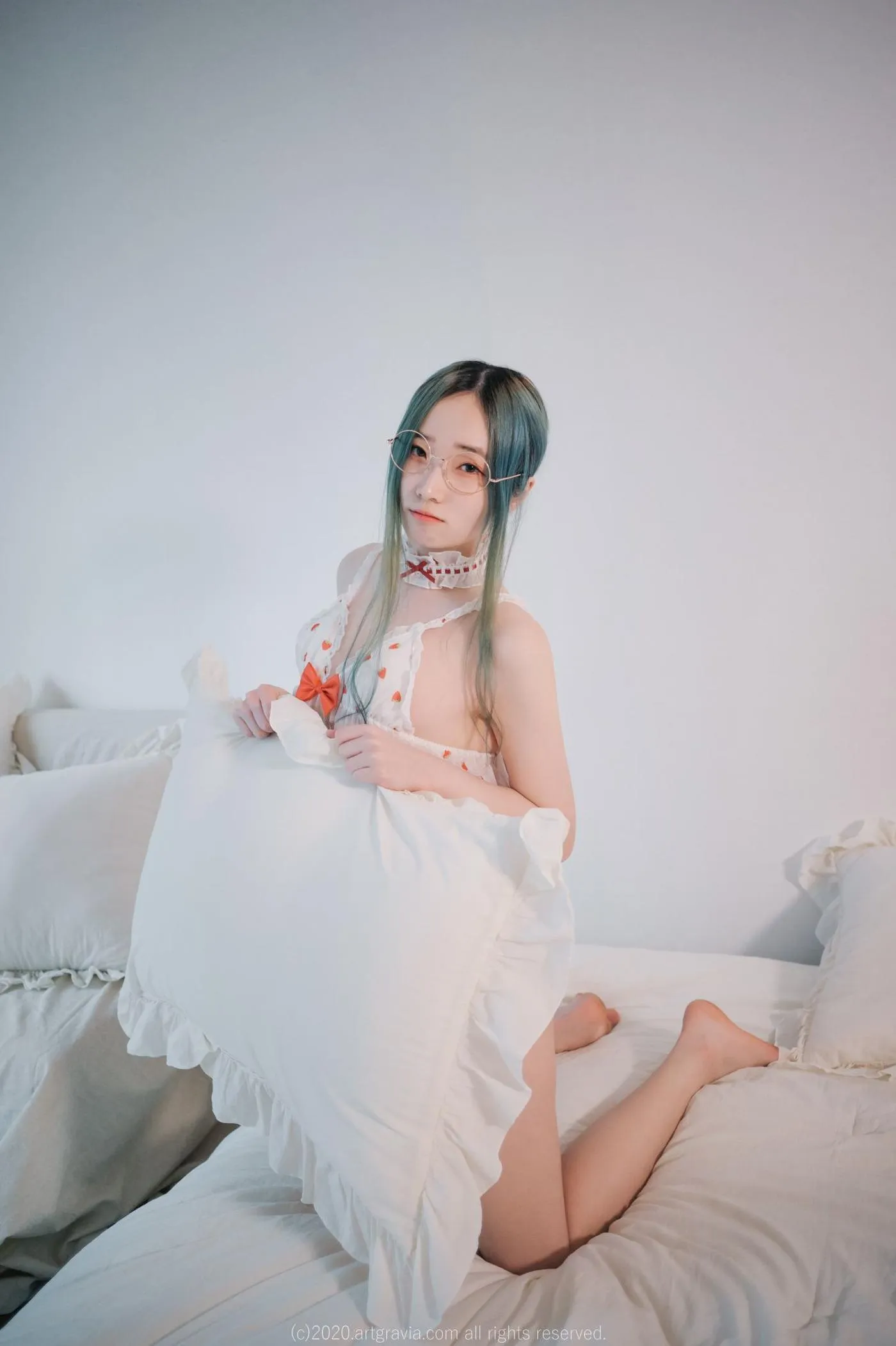 Bambi밤비 – NO.02 可爱草莓 [84P]插图9